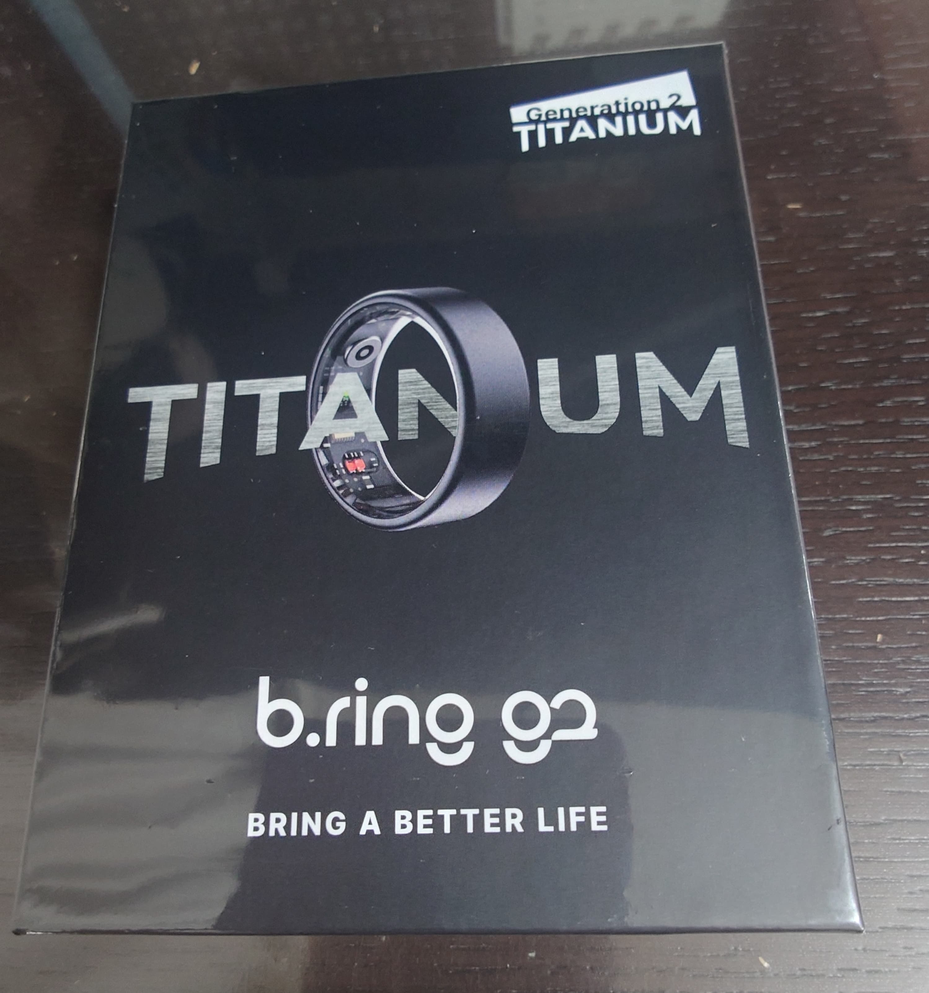 b.ring G2 チタンのパッケージ